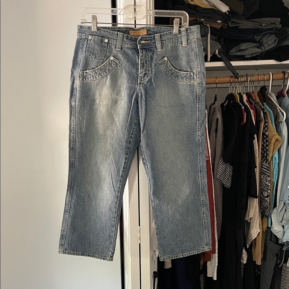 Vintage Tommy Hilfiger Cropped Relaxed Jeans